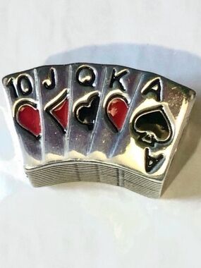 🃏BRIGHTON BLUFF BEAD POKER TRAVEL Charm for Charm Bracelet!